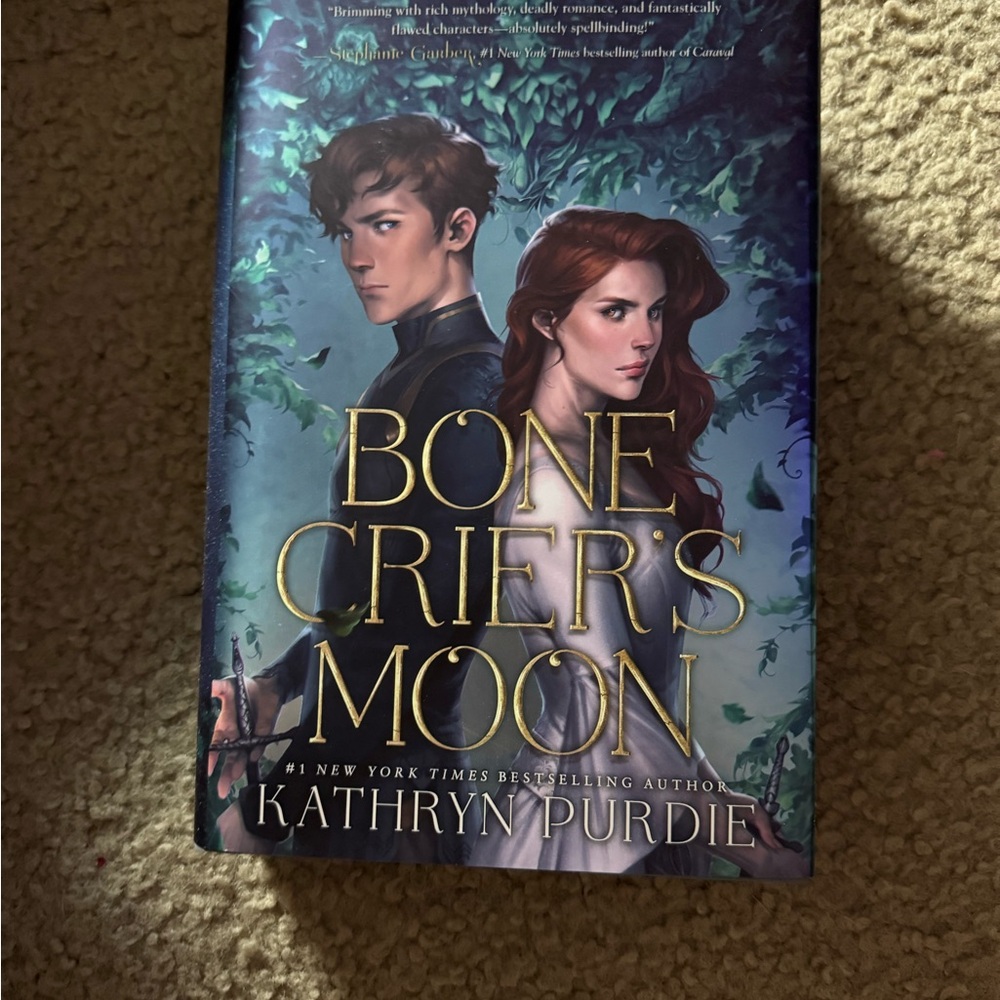 Signed Edition: Bone Crier's Moon Hardcover Book